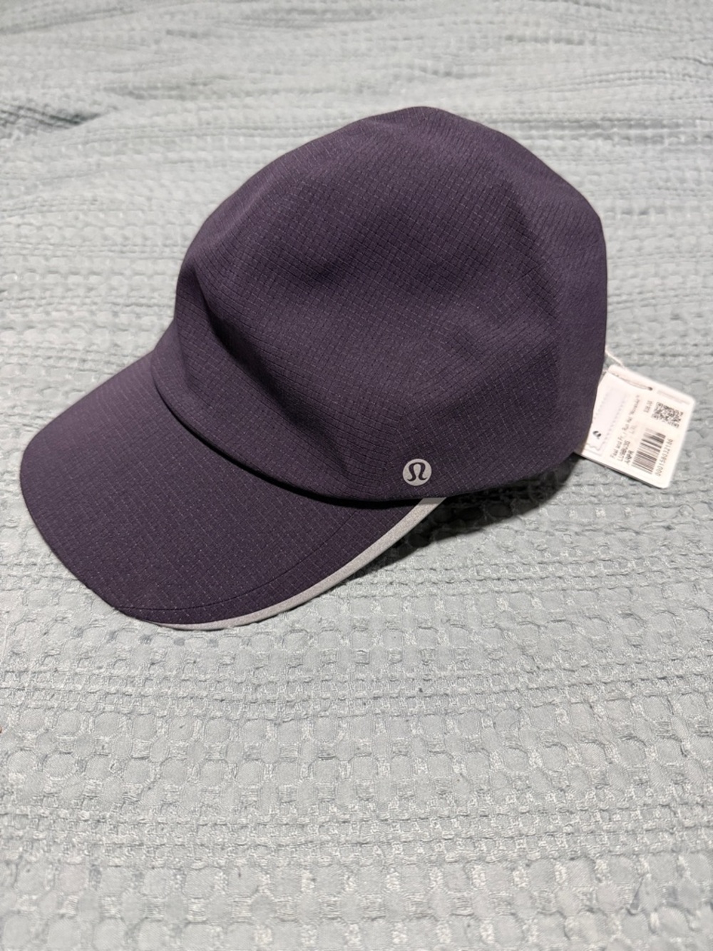 lululemon Black Fast and Free Run Hat with WovenAir